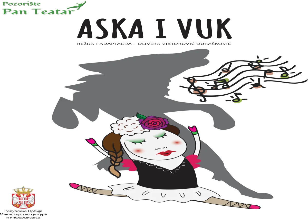 Plakat — ASKA I VUK