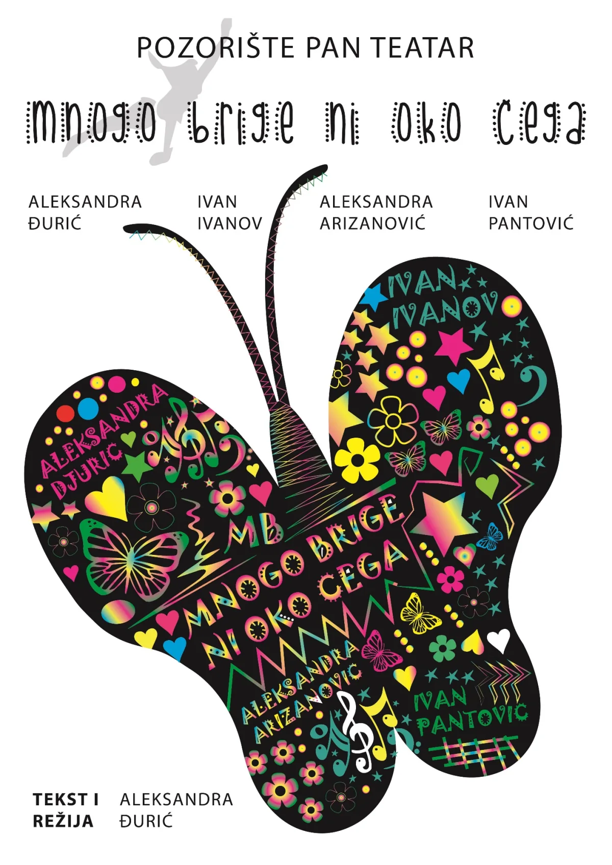 Plakat — MNOGO BRIGE NI OKO ČEGA