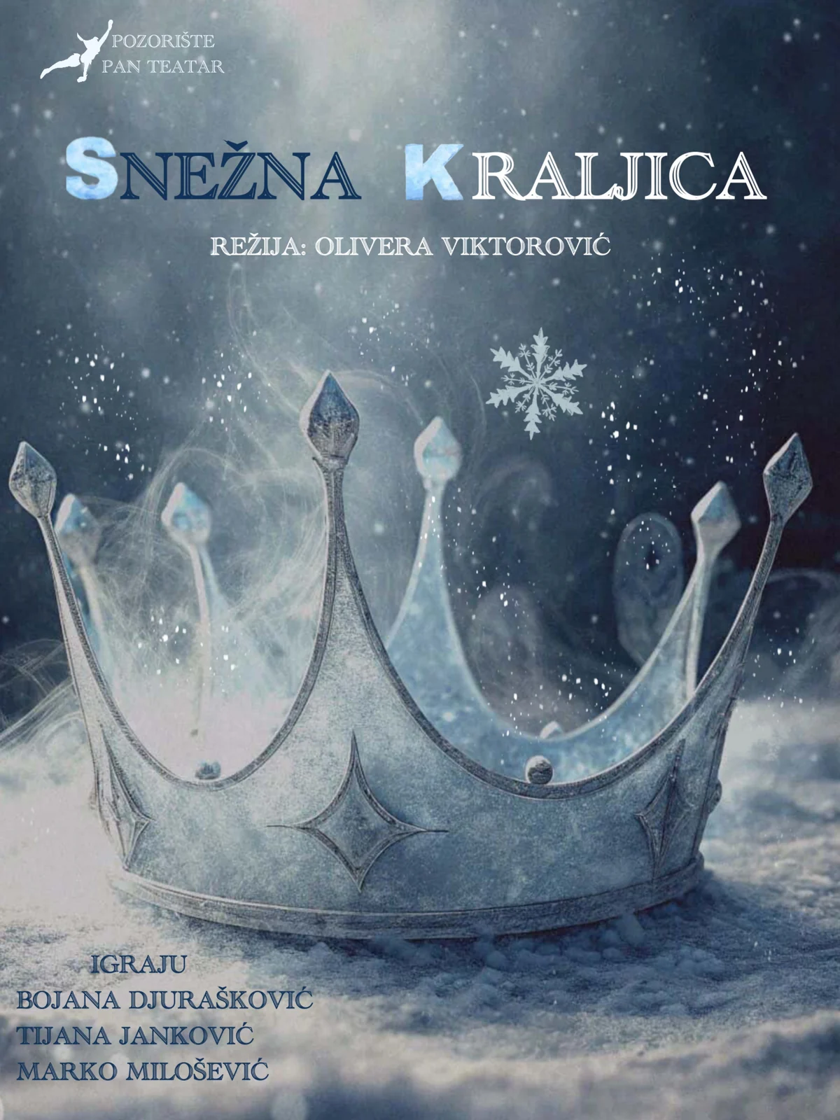 Plakat — SNEŽNA KRALJICA